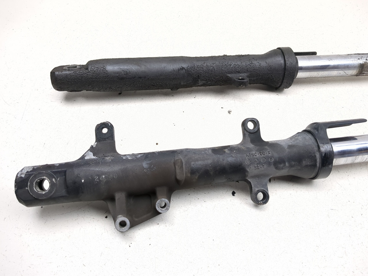 08-12 Kawasaki EX250 Ninja 250 Front Suspension Forks Tubes Set