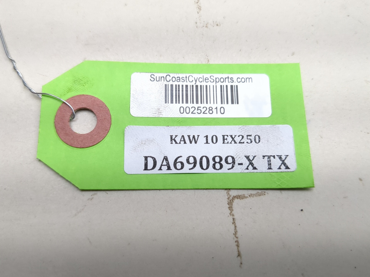 08-12 Kawasaki EX250 Ninja 250 Front Suspension Forks Tubes Set