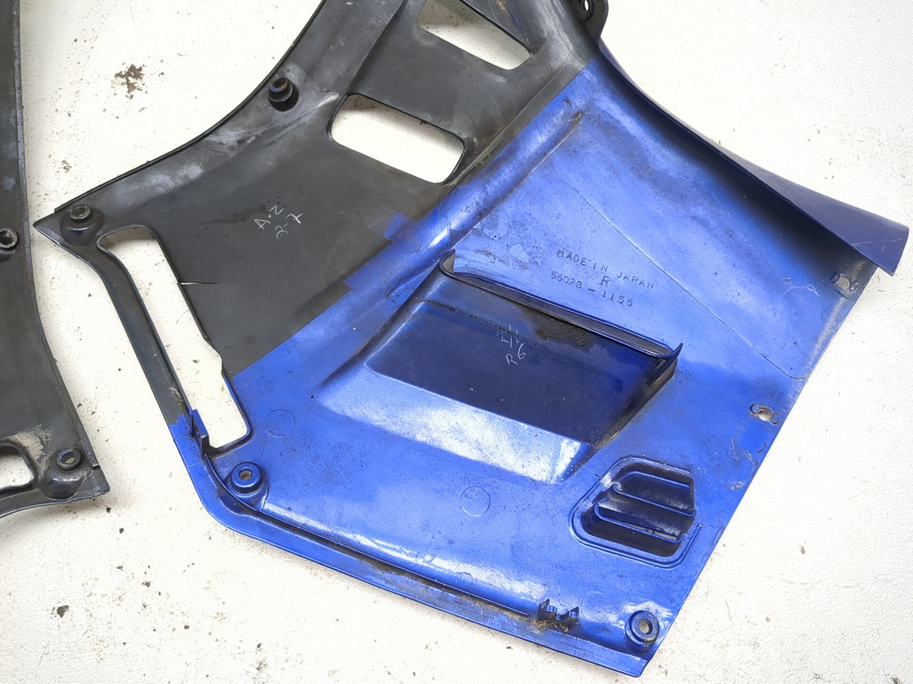 86-06 Kawasaki Concours ZG1000 Inner Side Cowl Panel Set 55028