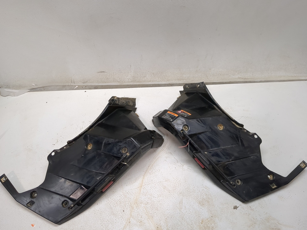 21-26 Polaris Sportsman 570 Trail Rear Fender Splash Shield Set