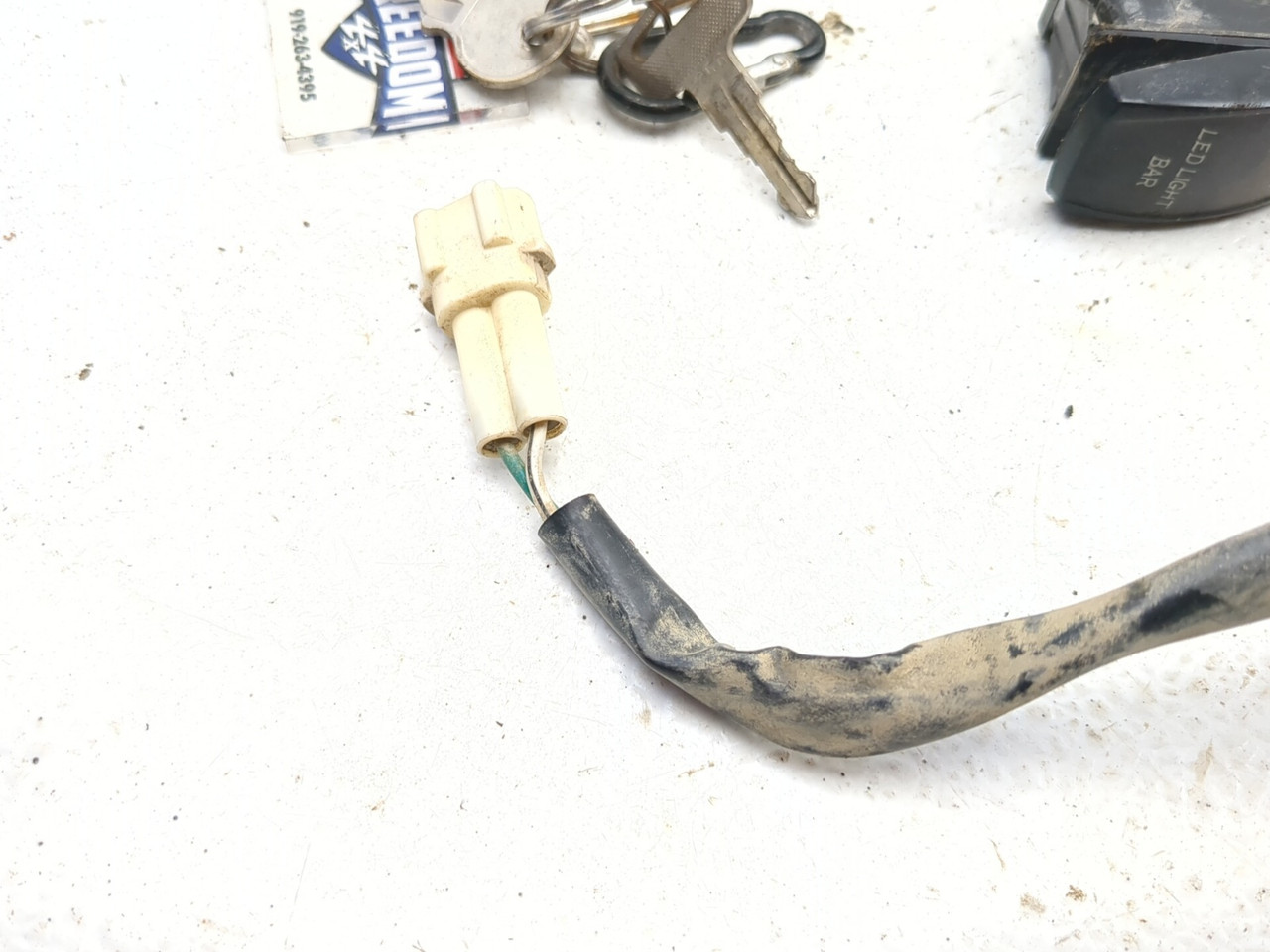 16-18 Yamaha YXZ 1000 YXZ1000R Ignition Switch Dash Sensor Socket