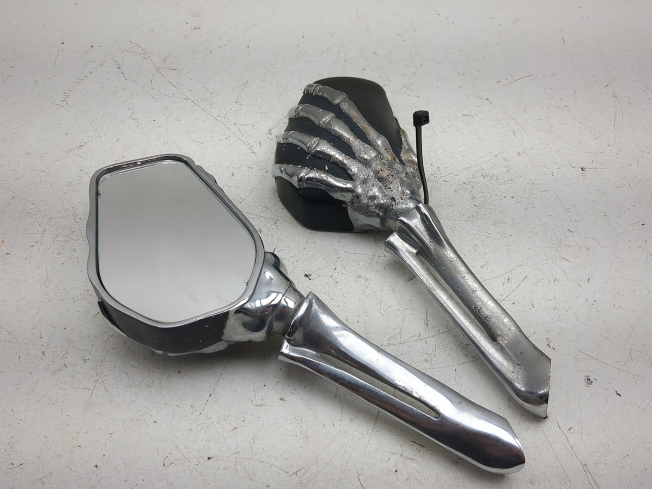 3個セット 02-08 Honda VTX1800R3 VTX 1800 Front Left Right Mirror Set - Sun