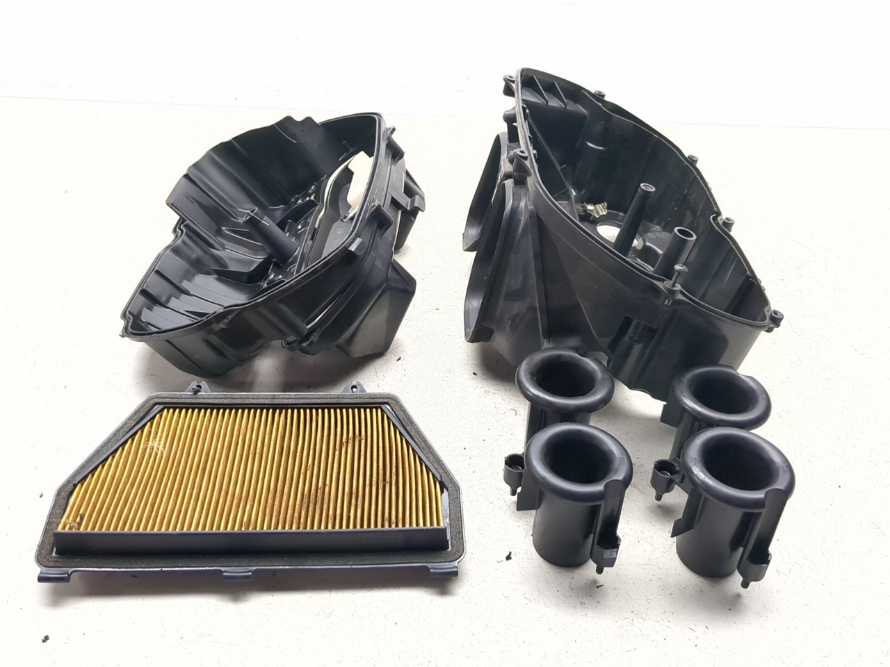 13-21 Honda CBR600RR CBR 600 Airbox Velocity Stack Filter Assembly