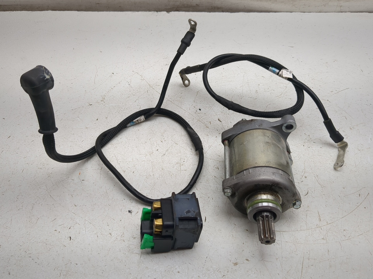 20-25 Ducati Panigale V2 Starter Motor Solenoid Cable Set - Sun