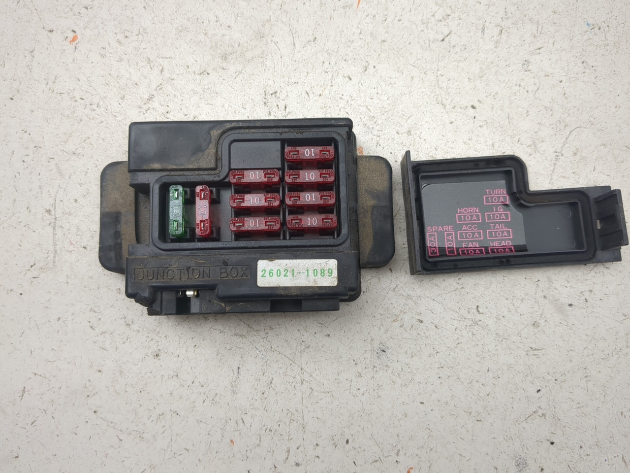 95-97 Kawasaki Ninja ZX6R ZX600 Junction Box 26021-1089 - Sun