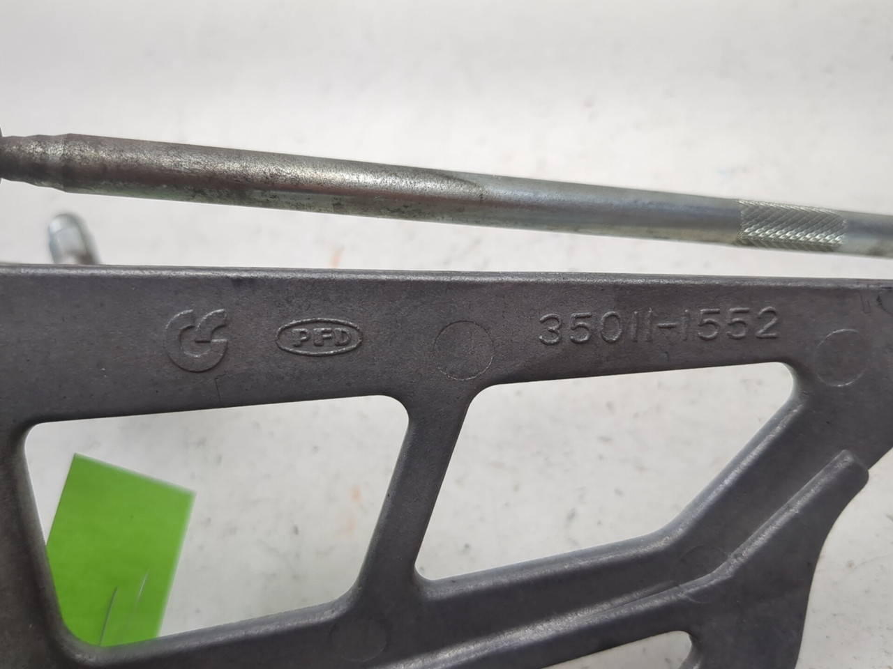 95-97 Kawasaki Ninja ZX6R ZX600 Front Left Right Foot Peg Set