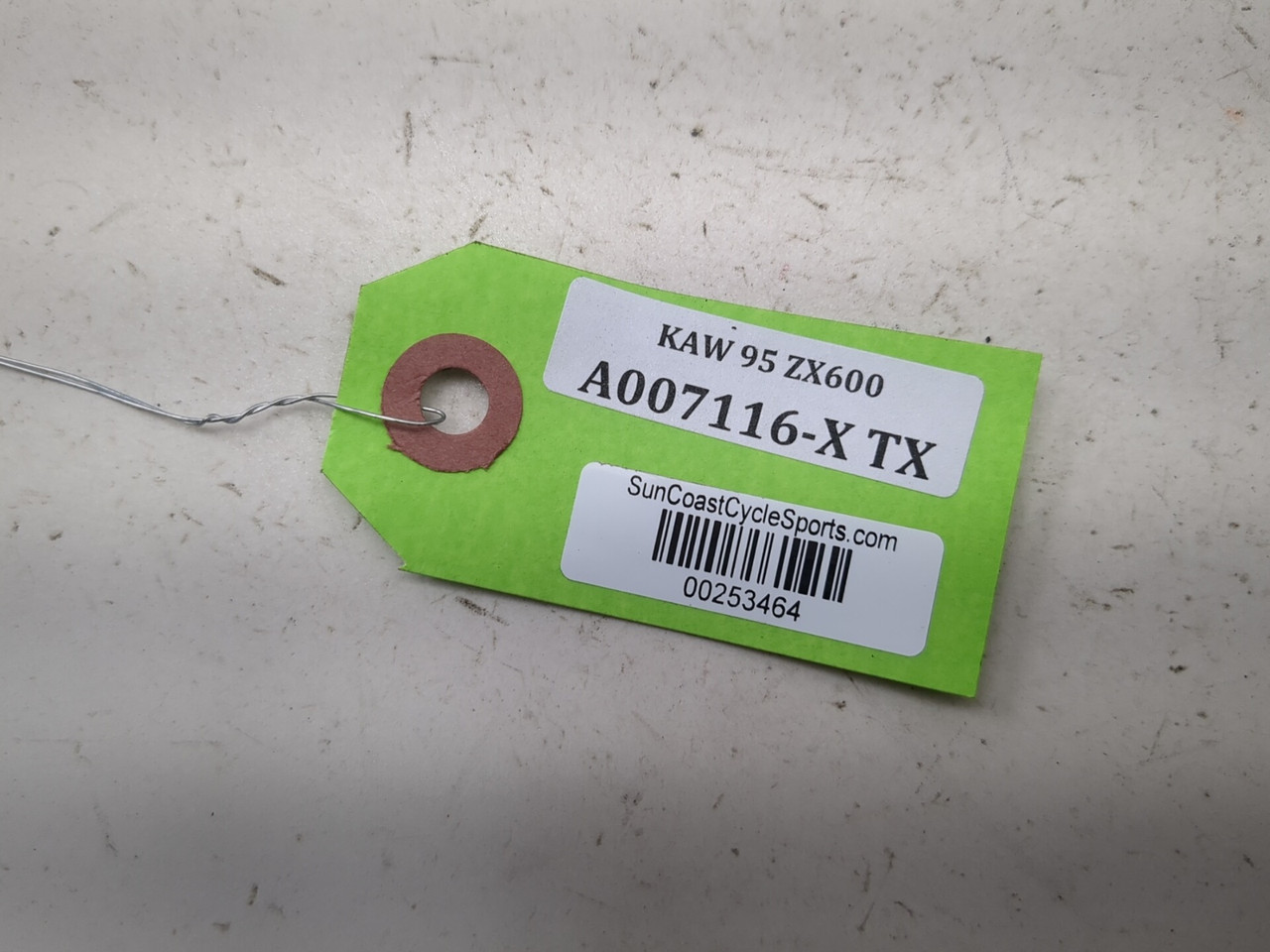 95-97 Kawasaki Ninja ZX6R ZX600 Front Left Right Foot Peg Set