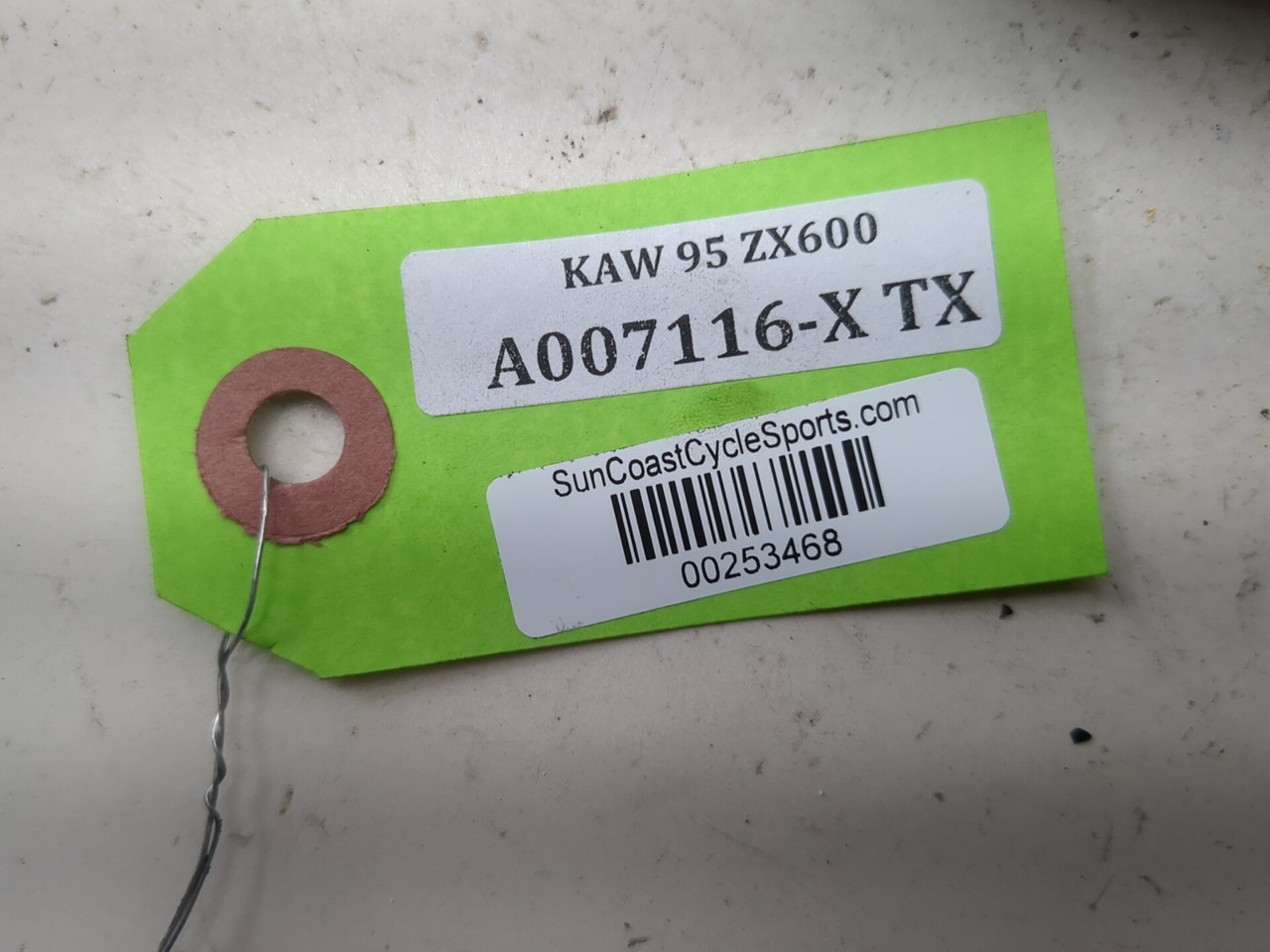 95-97 Kawasaki Ninja ZX6R ZX600 Front Speedometer Tach Dash