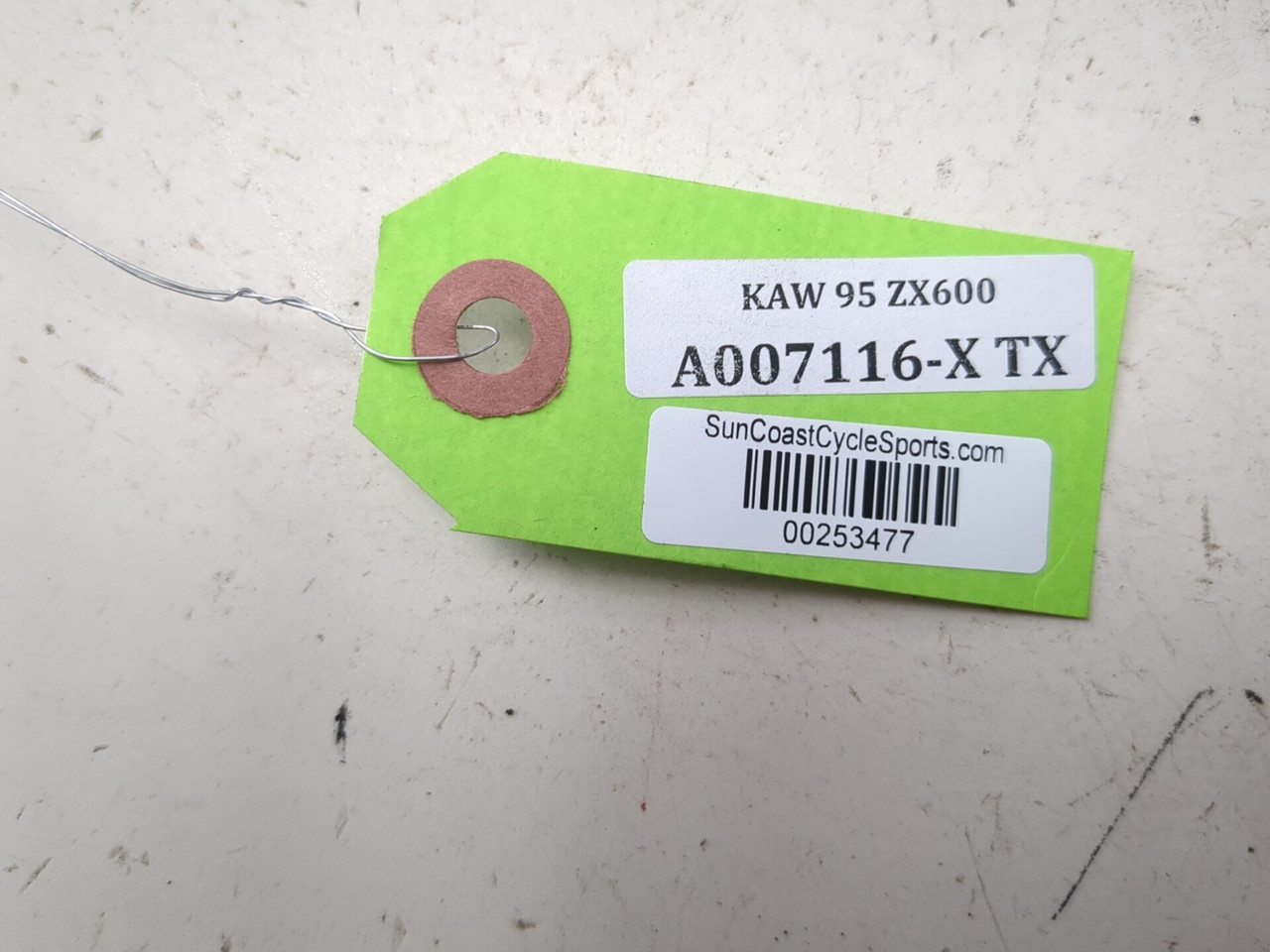 95-97 Kawasaki Ninja ZX6R ZX600 Rear Wheel Rim 17X5.0 STRAIGHT