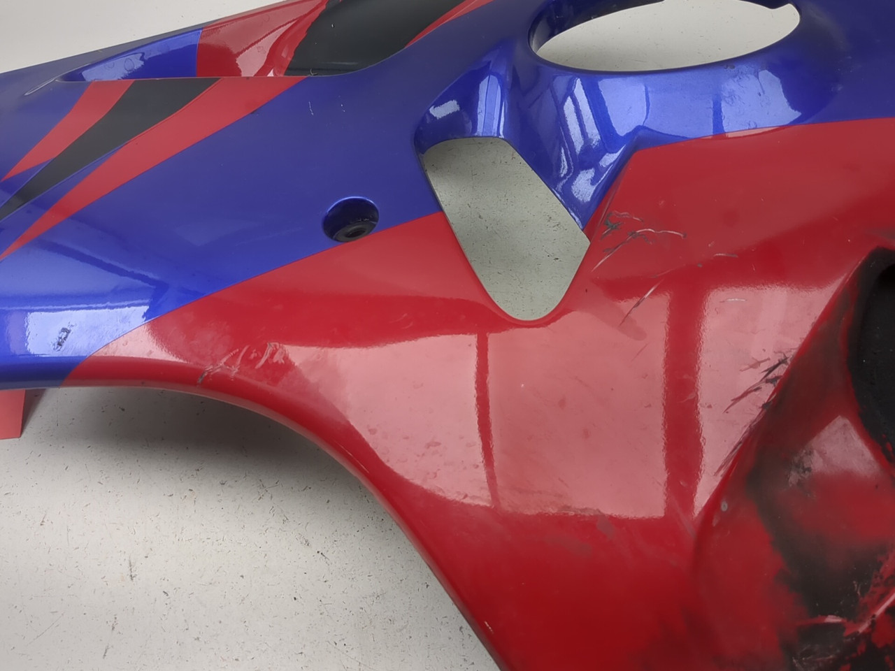 95-97 Kawasaki Ninja ZX6R ZX600 Left Side Fairing Cowl Cover Panel