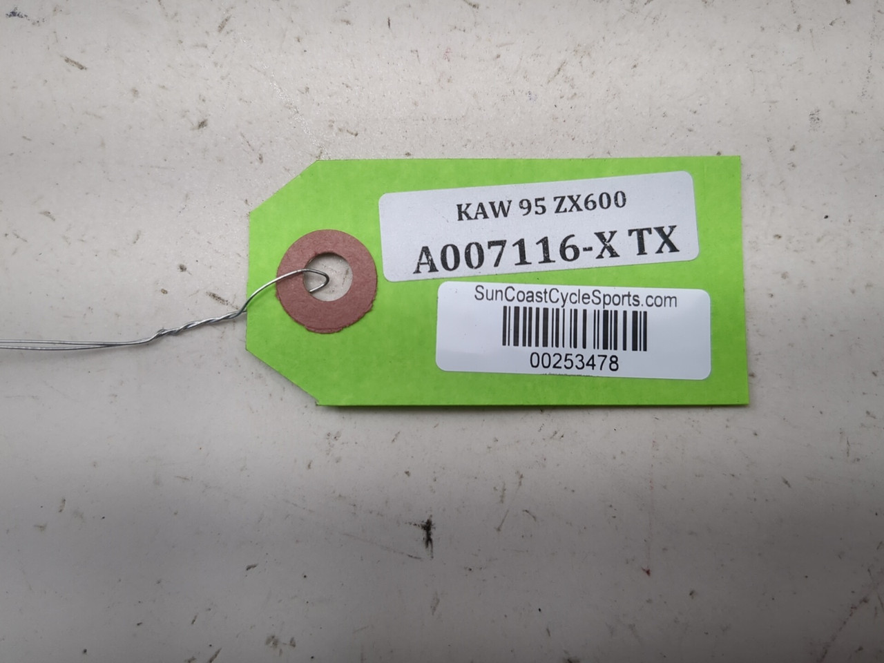 95-97 Kawasaki Ninja ZX6R ZX600 Gas Fuel Tank 51080-5169-5Z - Sun