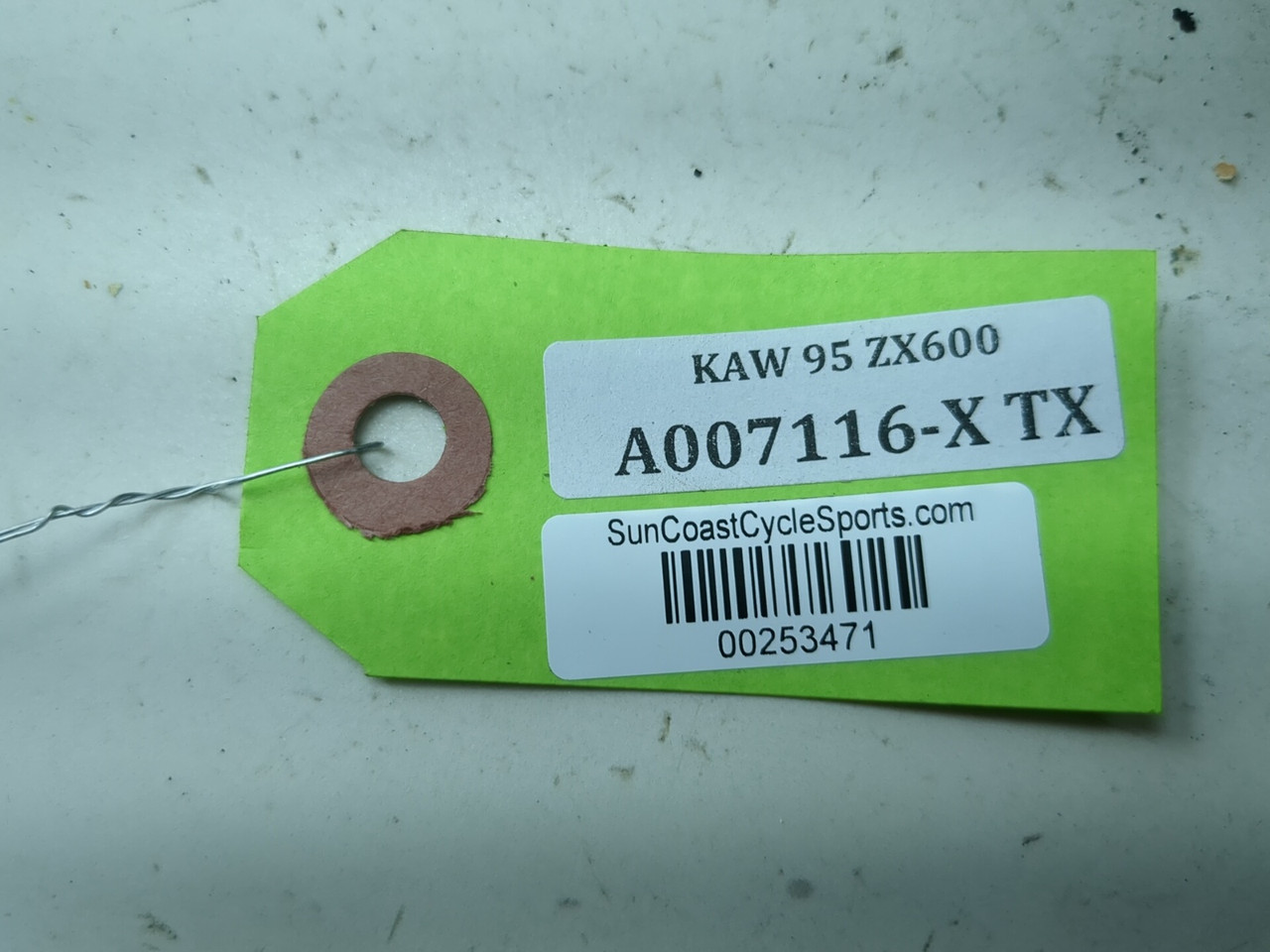 95-97 Kawasaki Ninja ZX6R ZX600 Airbox Assembly - Sun Coast Cycle