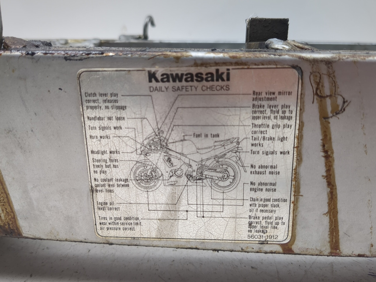 95-97 Kawasaki Ninja ZX6R ZX600 Rear Swingarm - Sun Coast Cycle