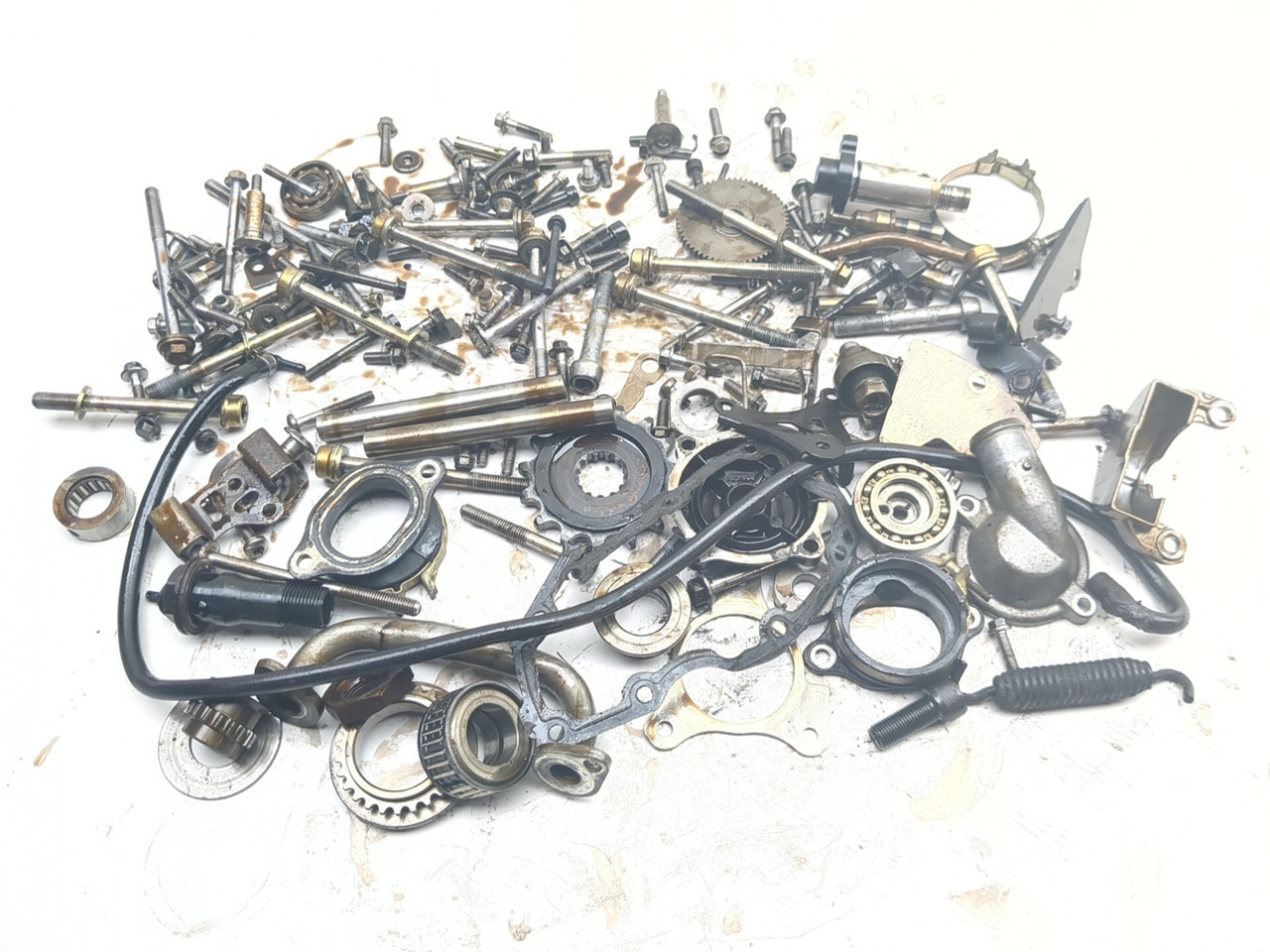 07-12 Triumph Street Triple 675R Engine Bolt Screw Axle Gear Cover