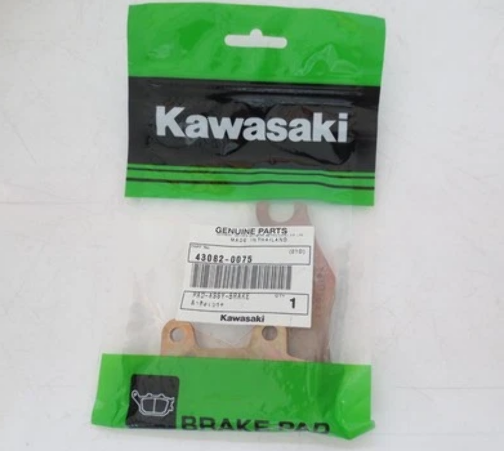 Draw Notepad 08-24 Kawasaki KLX140 KLX140L KLX140G Front Brake Pad Assembly 43082 ...