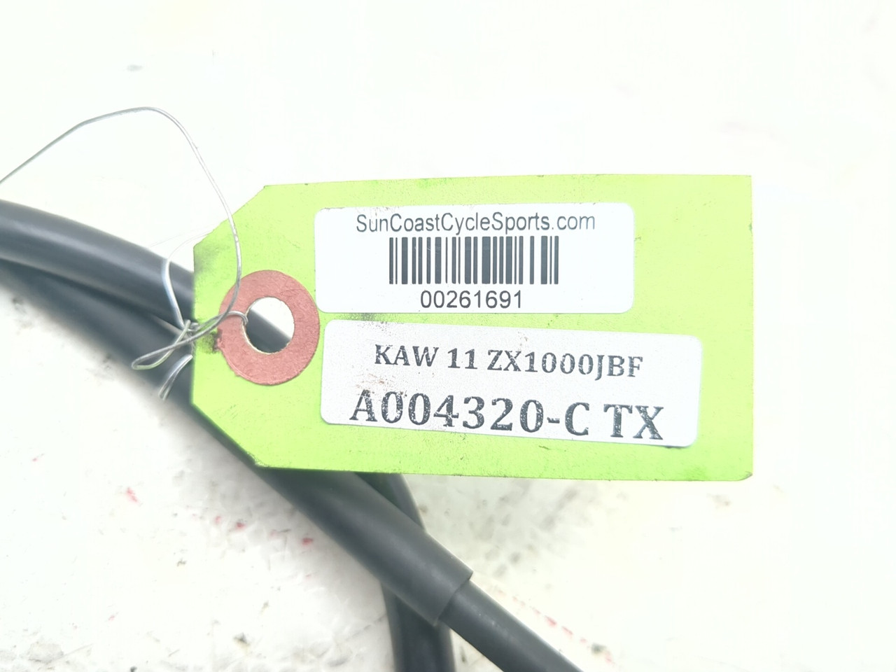 ちゅう 11-15 Kawasaki Ninja ZX10R ZX1000J Front Throttle Clutch Cable Set
