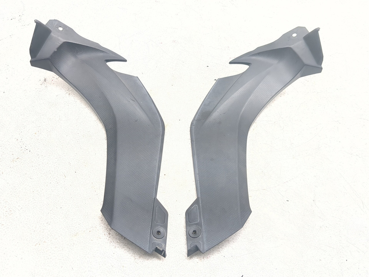 11-15 Kawasaki Ninja ZX10R Front Left Right Inner Fairing Trim Set