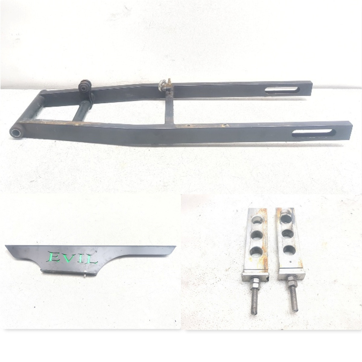 11-15 Kawasaki Ninja ZX10R ZX1000J Evil Swingarms Chain Guard
