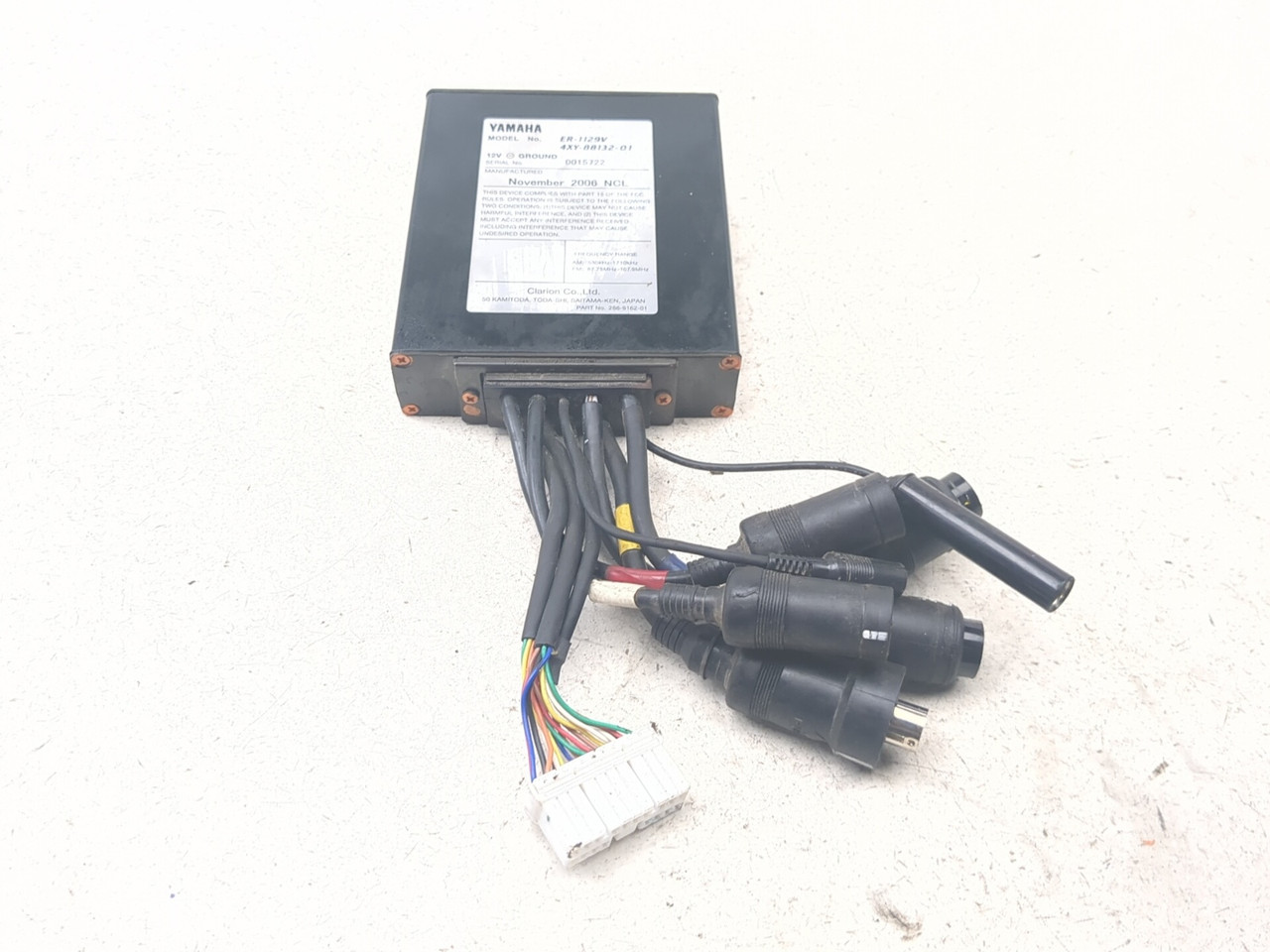 99-13 Yamaha Royal Star Venture XVZ1300 Audio Power Amplifier 4XY