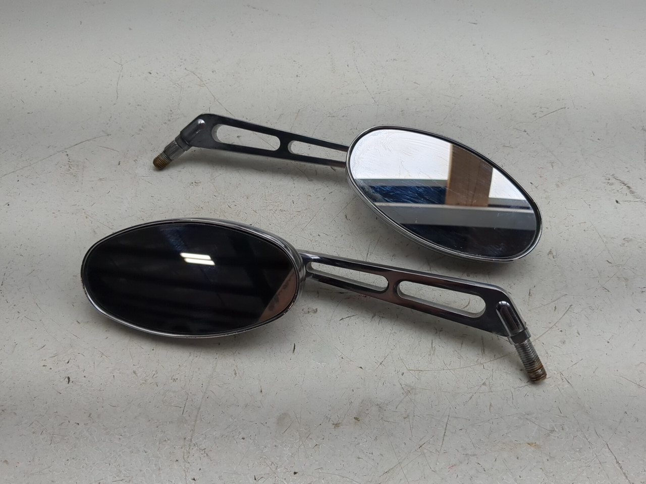 04-09 Triumph Rocket 3 III Front Left Right Mirror Set A9638032