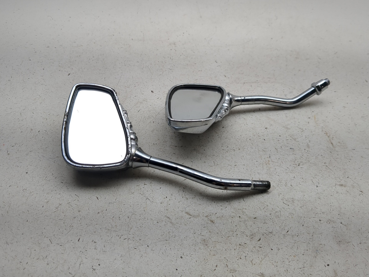 98-16 Yamaha V Star XVS 650 Front Left Right Mirror Set 4VR-26280