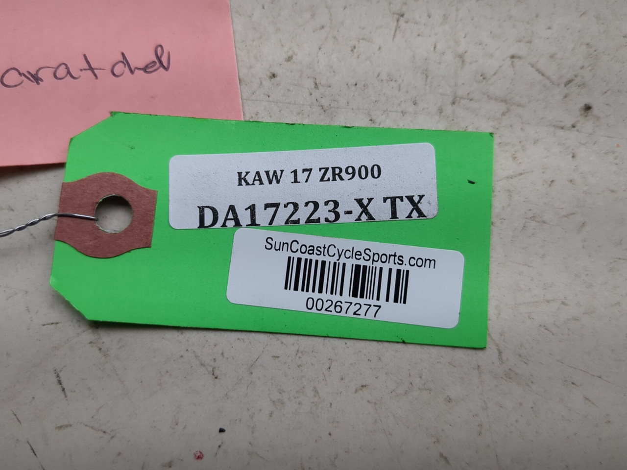 17-19 Kawasaki ZR900 ZR900B Left Right Frame Slider Set 99994-0836