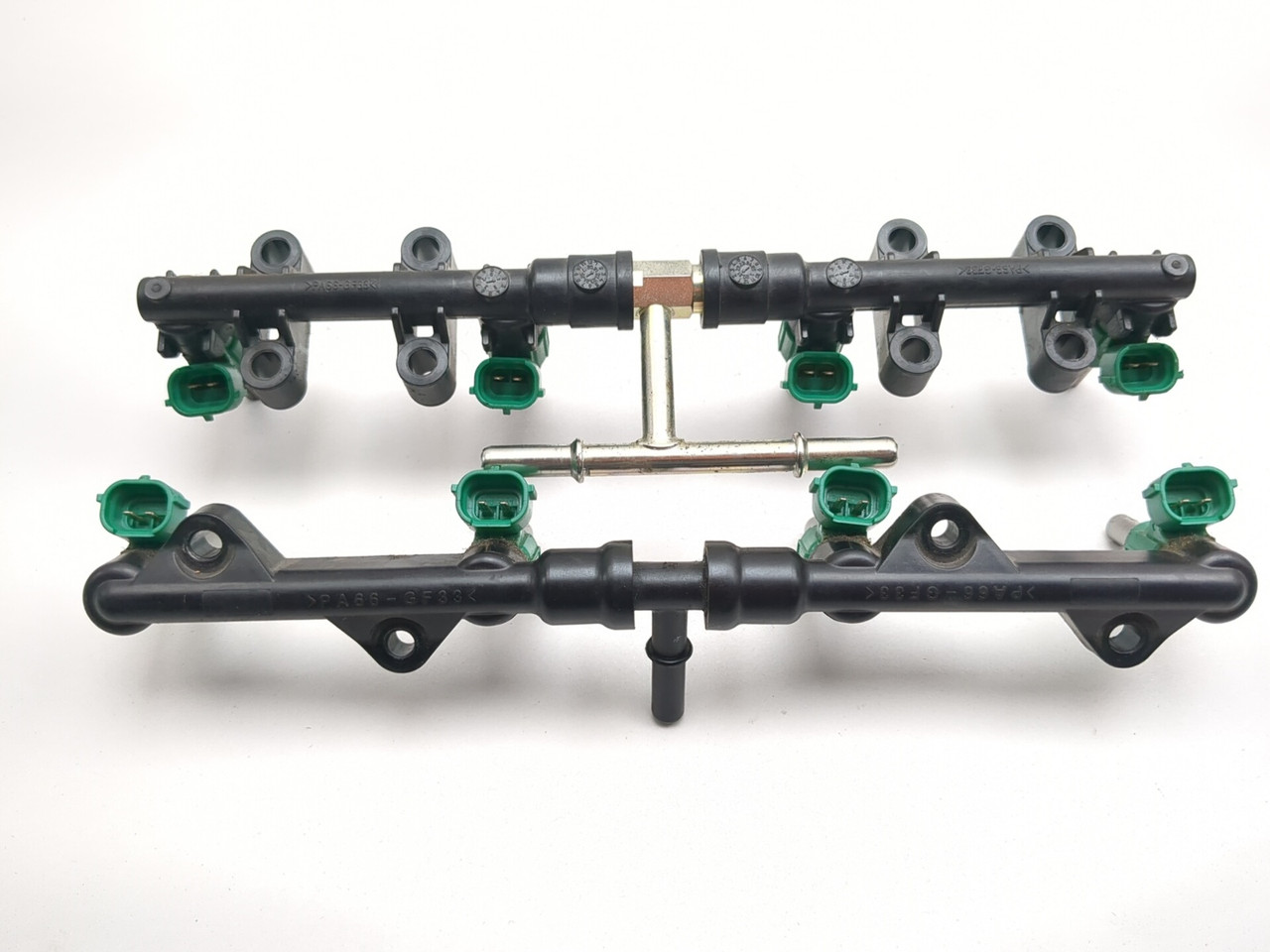 21-24 Kawasaki ZX10R Ninja ZX 10 Fuel Rail Injector Assembly Set
