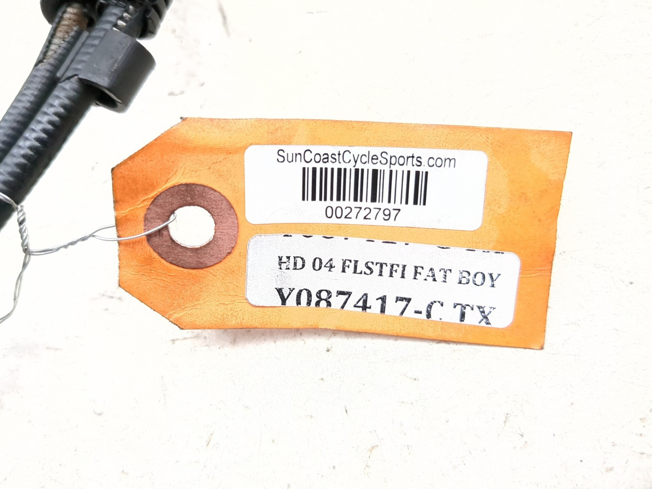 その他 E 00-06 Harley Davidson Fat Boy FLSTFI Front Throttle Clutch Cable