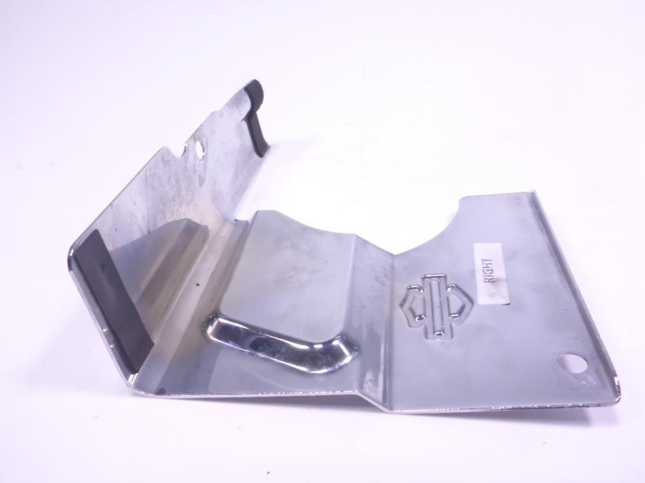 K 04 Harley Road Glide FLTRI Right Side Chrome Cover Guard