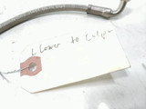 07 BMW R1200GS Front Left Brake Line Hose Lower To Left Caliper J1401