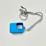 GOPRO Sleeve + Lanyard Blue for HERO 5 6 7 Action Camera Accessory ACSST-003