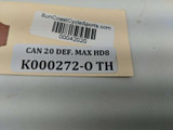 20 Can Am Defender MAX HD8 DPS Cover Panel Metal Guide
