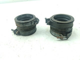 04 Kawasaki EX 500 Ninja 500R Air Intake Velocity Stacks Clamps