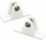 QTY 2 | Seachoice 90-degree Plastic Hinge Cover In White Is Protect And 50-76241