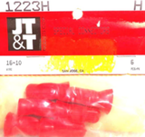 QTY 2 | JT&T 1223H Electrical Butt Connector Kit 6 Red Connectors