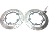 05 BMW F 650 CS F650CS Front Disc Brake Rotors INV