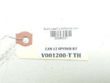 12 Can Am Spyder RT-S SE5 Left Side Foot Peg Mount Bracket
