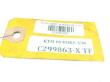 18 KTM RC390 Rear Swingarm Pivot Bolt