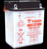 1970s-2000s Yuasa YB14A-A1 Yumicron CX 12V Battery Motorcycle ATV