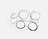 MAGNUM XR Black Handlebar Installation Kit 15"-17" Harley-Davidson 0662-0529