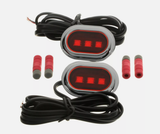 1996-2013 Harley Touring Custom Dynamics Light Antenna Hole Red 2040-1626