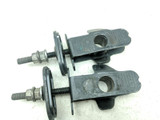 19 Royal Enfield INT 650 Rear Wheel Axle Adjusters