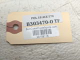 18 19 Polaris Ace 570 Left Door Frame Cover Panel Plastic