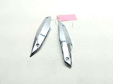 11-15 BMW K1600 GTL Windshield Trim Covers Chrome 7727404 7727403