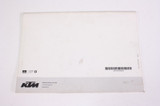 09 KTM RC8 Spare Chassis Parts Manual 3CF9975I0EN