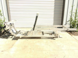 11 Polaris Gem E2 Electric Golf Cart Main Frame Chassis STRAIGHT BOS