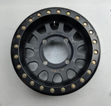 USED Method Race Wheel MR401 14x7 4/136 5+2 SBL Matte Black MR40147047552B