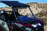 Polaris RZR 900 Open Trail Polycarbonate Folding Windshield -No Hardware- 63-5127
