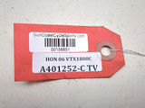 06 Honda VTX1800C VTX 1800 Radiator Overflow Bottle Tank Cover 19115-MCV