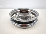 02 Kawasaki BN125 Eliminator 125 Rear Wheel Rim STRAIGHT 15x2.75